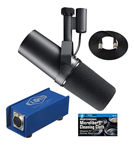 Transform Your Vocal Recordings with the Shure SM7B Vocal Microphone Bundle